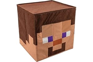 DISGUISE Minecraft - Diadema de disfraz de cabeza de bloque oficial de Minecraft, accesorios de disfraz de talla única