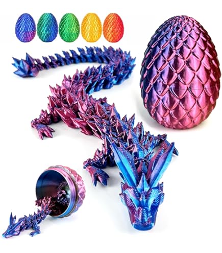 Œuf De Dragon Imprimé En 3D, œuf De Dragon Jouet Surprise | Dragon En
