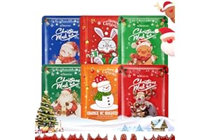 HOME HARBOR 6 Pezzi Maschera Idratante di Natale,Maschere Viso Nutriente e Illuminante,Maschera Calmante,Cura Viso,facilmente assorbibile,Regalo Natale per Amiche e Parenti