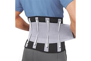 The Restored Ceinture Lombaire Homme/Femme - Stabilisation de la Colonne Lombaire - Dispositif Ajustable Réduisant les Douleurs et Prévenant les Blessures - Taille XL