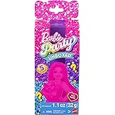Barbie Party Unboxed Chelsea oyuncak bebek seti, Glam Party serisi 6 s&uuml;rpriz, evcil hayvan ve renk değişimi dahil (stiller fa