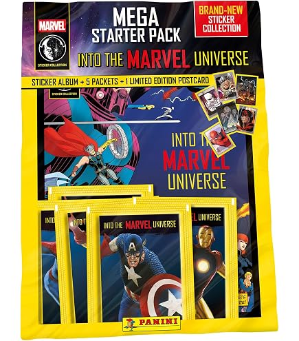 Panini Marvel 80 Years Sticker Collection Packets (x50 Packs
