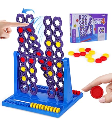 Homefantasy Bounce Ball Game – Mini-Basketball Tischspiel „Vier Gewinnt“ Für Kinder & Familie