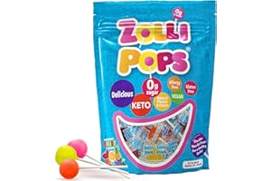 Zollipops Clean Teeth Pops, Anti Cavity Lollipops, Variety Pack, 25 Count by Zollipops