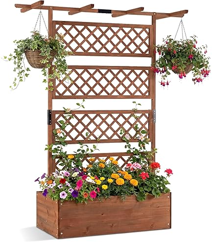 selbstbewässernder blumenkasten Selbstbewässernder Pflanzentopf 13 L main image 1