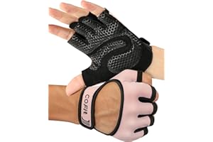‎COFIT COFIT Atmungsaktiv Fitness Handschuhe, rutschfest Trainingshandschuhe Damen und Herren mit Handgelenk Unterstützung Gewichtheben Handschuhe für Gym Übung, Krafttraining, Bodybuilding