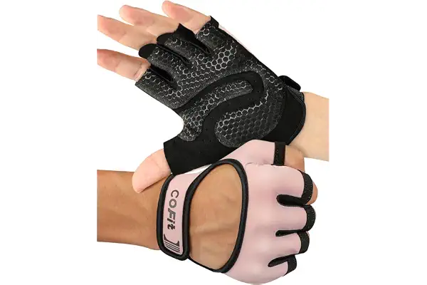 COFIT Ventilados Guantes de Gimnasio, Ligeros Guantes de Fitness de Verano Multiusos para Levantamiento de Pesas, Ciclismo, Ejercicio, Escalada y Remo