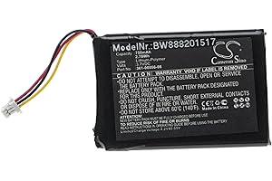 vhbw Akku kompatibel mit Garmin DriveSmart 65 GPS Navigation Navi (750mAh, 4,2V, Li-Ion)