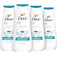 Dove Body Wash Care & Protect Antibacterial 4 Count For All Skin Types Protects from Dryness 20 oz
