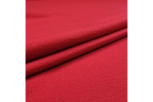 Panini Tessuti, Tessuto Pile morbido e caldo in Tinta Unita H150 cm Venduto al Metro, trattamento antipilling - Creazioni Hand Made, Coperte, Abbigliamento e Arredo d'interni