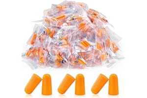 Poraceous 60 Paia Tappi Orecchie Dormire, Tappi per le Orecchie 38dB SNR Più Alto, Super Morbido Tappis per Orecchies Antirumore, Riutilizzabili e Confortevoli, Per Insonorizzanti, Dormire, Studia