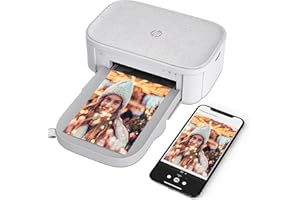 HP Sprocket Studio Plus WiFi Drukarka – Bezprzewodowo drukuje zdjęcia 4x6” z urządzeń z systemem iOS i Android