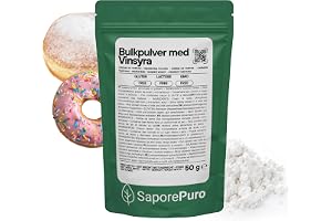 Saporepuro Bakpulver Med Vinsyra 50 gr - Cream of tartar - glutenfri