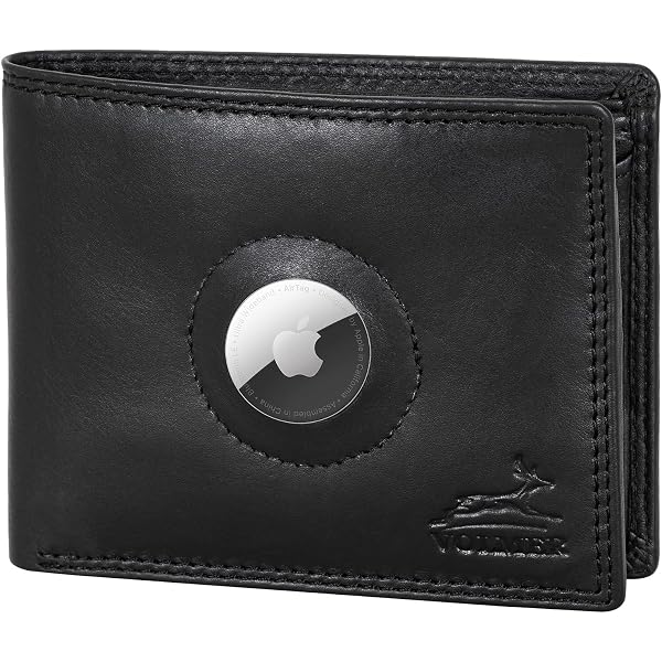 Portefeuille Homme En Cuir Véritable - Format Vertical, Protection RFID, Coffret Cadeau - 6