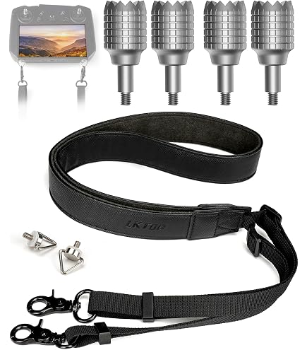 TAODAN Silikon-Schutzhülle & Lanyard Für DJI FPV/Avata Fernbedienung – Schwarz, Rutschfest, Einfach Zu Reinigen