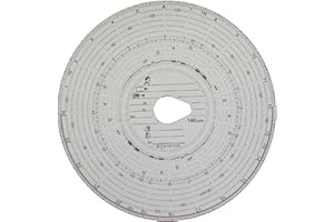 OLSHOP AG 3 Packungen Tachoscheiben Diagrammscheiben bis 140 km/h Tachoblatt Kontrollscheiben 140-24 Fahrtenschreiberscheiben Tachographen