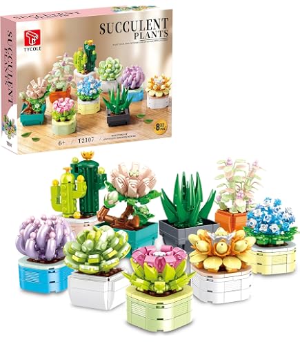 RoseFlower Kit Strumenti Giardinaggio Mini 12 Pezzi per Bonsai, Piante Grasse, Piante in Vaso, Include Attrezzi Forbici, Rastrellino, Pale, Pinzette