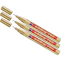 Edding Lackmarker 780, 0,8 mm (3 × Gold)