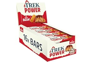 JB's TREK Protein Power Bar Biscoff - Plant Based - Vegan Snack - 55g x 16 bars