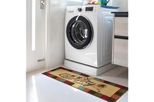 Ottomanson Można prać w pralce, dywan do pralni, w kratkę, antypoślizgowy, gumowy spód, 2 x 5, do pralni, łazienki, łazienki, łazienki, łazienki, 50 x 150 cm, wielokolorowy