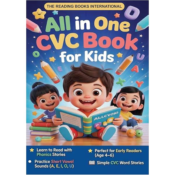 CVC Fluency ワークブックセット Buy CVC Words Workbook for Kids