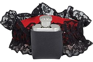 Bristol Novelty - Jarretière avec Flasque - Adulte