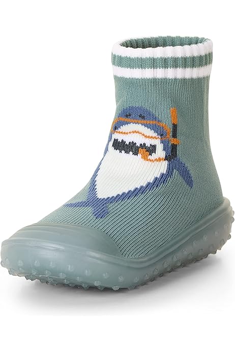 Chausson - Pantoufle - Babouche Playshoes - 481205 - Mixte Enfant Pantoufles Raquettes A Neige