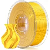 ELEGOO PLA Filament 1.75 1kg Gold Silk | Dimensional Accuracy +/- 0.03mm, 3D Filament Spool, for Most 3D Printers