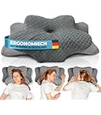 Ergonomisch orthopedisch nekkussen voor zij- rug- en buikslapers van traagschuim met