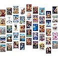Shelby Posters Pack of 50 Cartoon movies Aesthetic Wall Posters Collage (4 x 6 Inches) Disney Movies Aesthetic Wall Collage Kit for Home & Office Decor (Cartoon Movie Poster wall Collage)