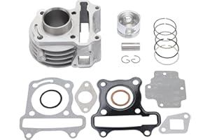 GOOFIT Ensemble de Corps de Cylindre Remplacement pour cyclomoteur GY6 50cc 139QMB.