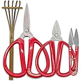R&R SHOP Bonsai Precision Schere Kit - Trimmen, Bonsai Pruning, Präzisionsschnitte und kleine Zweige und Wurzeln, Bamboo Rakè