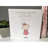 Personalised Congratulations on Adoption Card Forever Family