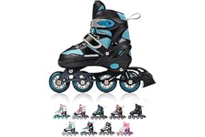 ‎METEOR meteor® Inliner Rollen Inline Skates Mädchen und Jungen Inliner Kinder Inline Skates ABEC7 Rollen inliner mit Einstellbarer Größe Inliner Kinder Inline Skates