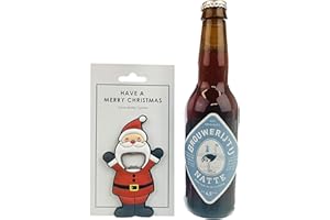 JUNGLE EMPIRE Flaschenöffner Weihnachten - Kleines Bier-Geschenk - Wichtelgeschenk - Mitbringsel Mann - Kleinigkeit zum Wichteln - Bier-Öffner - Adventskalender füllen - Idee - Inhalt - witzig - unter 10 Euro