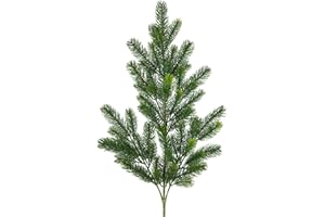 Seidenblumen Roß Kunststoff-Tannenzweig Premium 85cm - 90cm GA künstliche Tannen-Zweige Spritzguss-Verfahren 100% PE