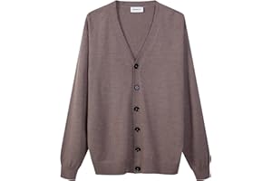 Diana Studio - Cardigan in 100% Lana Merino, Uomo, Maniche Lunghe, Casual Fit