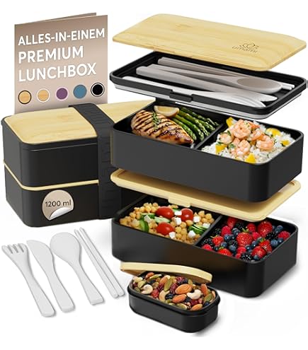 A Little Lovely Company Bento lunchdoos, aardbeien - kopen bij