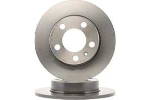 BREMBO 08.7165.11 2x Disque de frein Arrière Ø230mm Hauteur: 40mm Épaisseur: 9mm plein