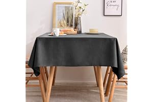 BALCONY & FALCON Tovaglia Impermeabile Antimacchia Rettangolare in Fili Sottili Adatta per Interni Esterni Giardino Ristorante e Decorazione