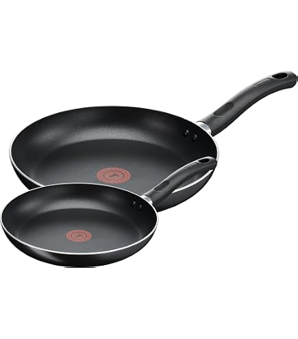 Tefal Titanium Essential B9410244 Poêle à frire 20 cm Revêtement anti-adhésif Compatible avec toutes les plaques de cuisson sauf induction
