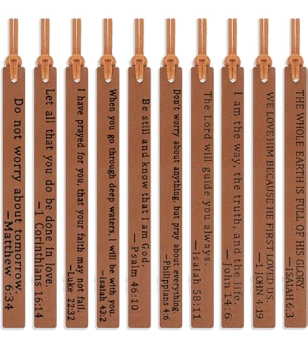 Tenare Christian Bladwijzer met bijbelvers en kruishanger, inspirerende bladwijzer met geschenkdoos, christelijk cadeau voor communie, vormsel, motivatie, cadeau voor vrouwen en mannen (kracht Tenare Christian Bladwijzer met bijbelvers en kruishanger, inspirerende bladwijzer met geschenkdoos, christelijk cadeau voor communie, vormsel, motivatie, cadeau voor vrouwen en mannen (kracht
