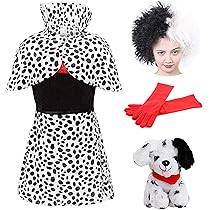 Dalmatier print cape - Carnavalspakken/Carnavalskostuums kopen? | Korting tot 50