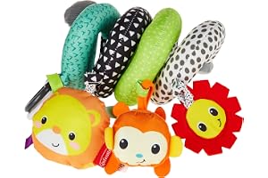 Infantino Spiral Activity Toy For Stroller & High Chair, 0m+