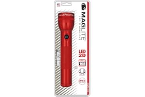 Mag-Lite Lampe torche Maglite ST2 LED 2 piles Type D 25 cm - Rouge