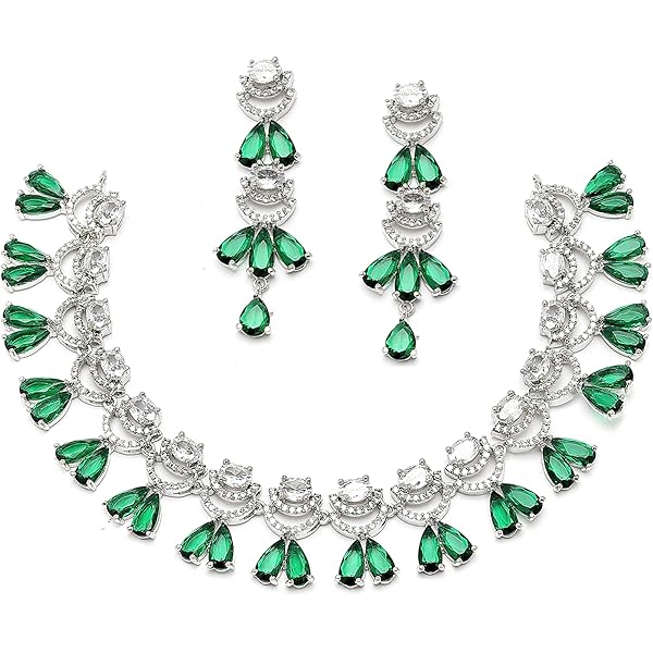 LUBINGSHINE 3-Piece Pearl Jewelry Set - Vintage 1920s Style Necklace, Bracelet, Dangle Earrings For Women