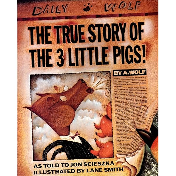 THREE LITTLE WOLVES AND THE BIG BAD PIG : Trivizas, Eugene