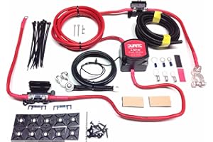DURITE VSR READY MADE SYSTEMS 5mtr Split Charge Kit 12V 140a Durite Intelligent Voltage Sense Relay with 110a Ready Made Leads SCKD305