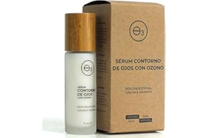 OZONO D´OR OZONO D'OR - Serum Contorno de Ojos con Ozono 100% Natural BIO, Reduce las Ojeras y las Arrugas al Mejorar la Microcirculación con el Ozono | Contorno de Ojos Antiarrugas Mujer y Hombre con Roll on