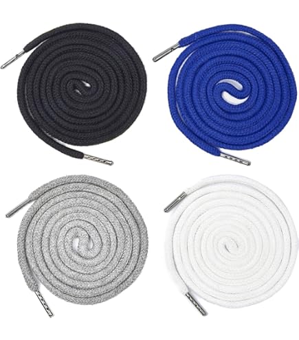 10 Lacci Piatti Di Ricambio Per Pantaloni Della Tuta - Nero, 130 Cm, Facili Da Infilare - Foto 10